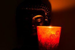 INDISCHE MANDALA - SOYA WAX GEURKAARS
