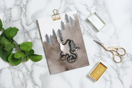 Postkarte - Serie 'Weihnachten' - 'Underground Party'