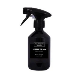 A 300 ml room spray with a Mahayana fragrance, featuring a black bottle with a spray nozzle.