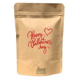 A round, tall yellow sunflower with the text "Happy Valentine's Day" written in red on a brown paper bag.

This image appears to show a sunflower product packaged in a brown paper bag with the text "Happy Valentine's Day" written in red. Based on the product title and category, this seems to be a sunflower-themed item likely intended as a Valentine's Day gift or decoration. The key details that could be useful for a semantic search include:

- Color: Yellow (sunflower)
- Shape: Round, tall
- Text: "Happy Valentine's Day"
- Product type: Sunflower

This description captures the relevant visual and textual elements of the product that would be useful for someone searching for Valentine's Day or sunflower-related items.