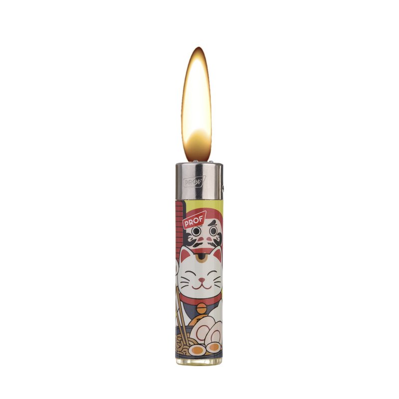 Briquet PROF Rechargeable à Pierre Sushi Cat