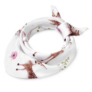 Bamboo triangle scarf - Fawns