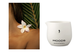 Bougie à l'huile de massage