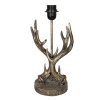 Lamp base antlers 23x15x36 cm E27 / max 1x60W