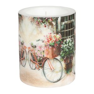 Dekorkerze  LC Flower Bike Ø 99 mm