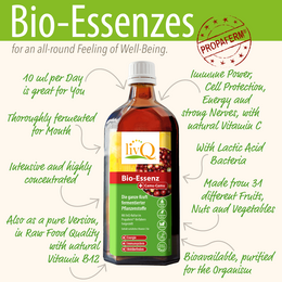 livQ Bio-Essenz – materie prime vegetali fermentate, acido lattico