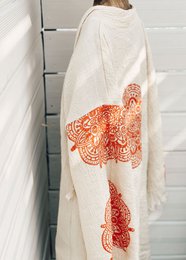 Organic Cotton Short Kaftan Ethnic