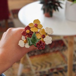 Glück Blumenstrauß in verschiedenen Farben