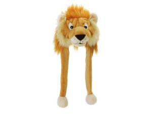 Plush hat lion 55cm