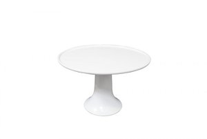 Wit melamine taartplateau S 21,5 cm Isabelle Rose