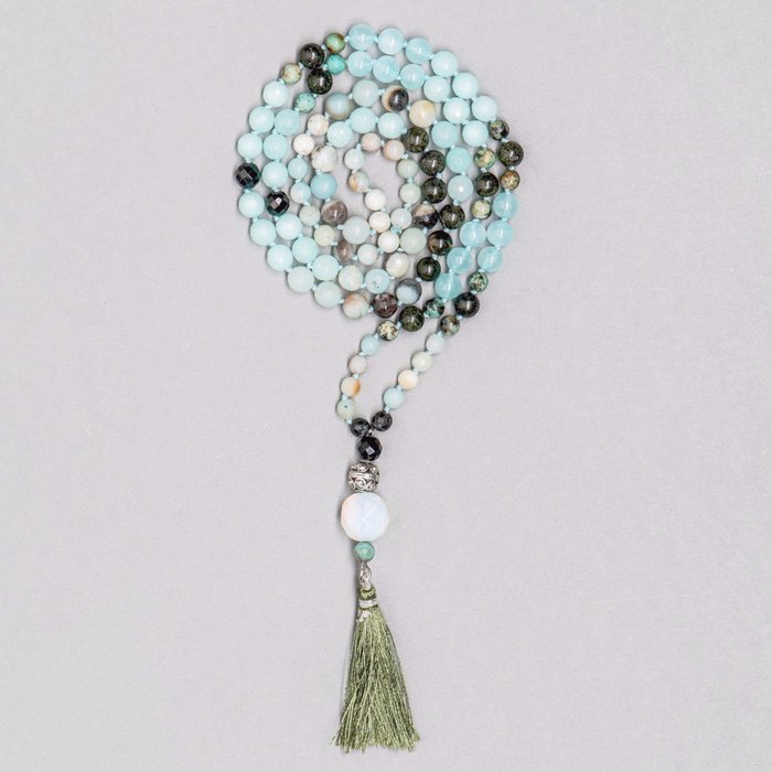 Moonlight Path Gemstone Mala