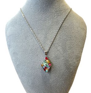 Ketting met een mix van stenen