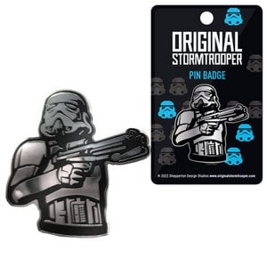 Sammelbare Emaille-Anstecknadel „The Original Stormtrooper“.