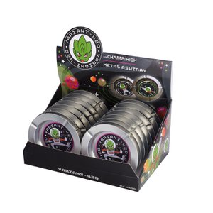 V420 ROUND METAL ASHTRAY