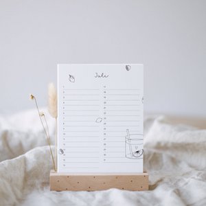 Bureaukalender verjaardagen bloemenmeisjes (VE = 10 stuks)