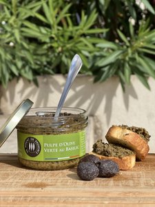 Grünes Olivenmark, Basilikum und Knoblauch: Mediterrane Frische in 90g 🌿🍈