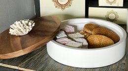 Caja de madera y porcelana - NAMI XL