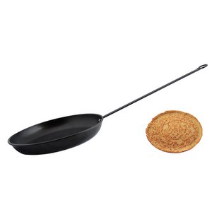 Esschert Pancake pan 77xØ27cm
