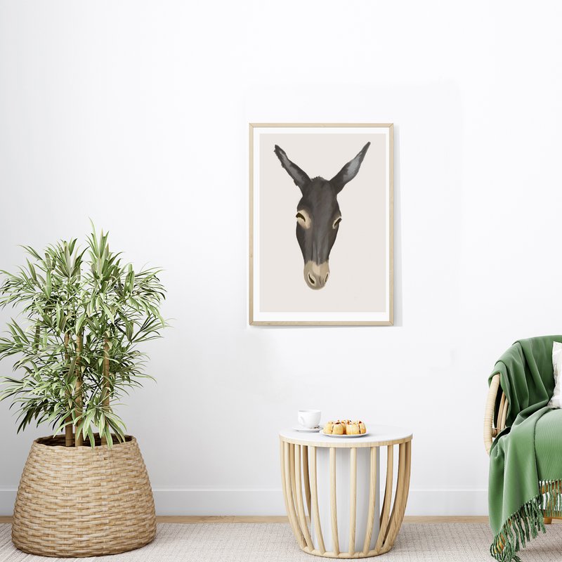 Poster - Donkey Head