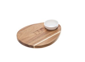 TAPAS REGAL MIT FACH 32 X 26 X 1,5 CM ACACIA