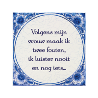 Tiles delft blue - Two mistakes