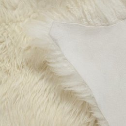 Echtes Schaffell | Naturweiß/Creme | 85x45cm