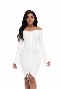 Kylie jurk | wit | meerdere kleuren verkrijgbaar