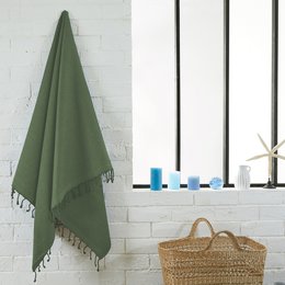 Plain Terry Fouta - Strand og Hammam håndklæde