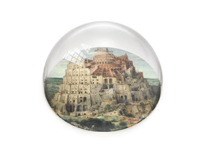 Glass Dome, Breughel, Tower of Babel