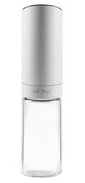 A white electric and gravitational salt and pepper mill from the SOHO 8883 collection. The mill features a sleek, modern design and is suitable for use with both salt and pepper.