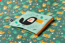 Babybook cloth book crisp - Jungle