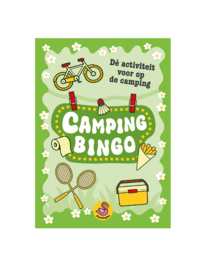 Terrasjes Bingo is a colorful and festive bingo game with a pink and white design. It features a bingo card and various bingo accessories like markers and a bingo cage.