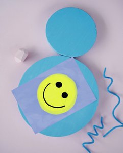 Smiley Smile Postkarte