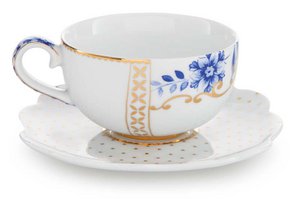 Espresso Cup & Saucer Royal White 125ml