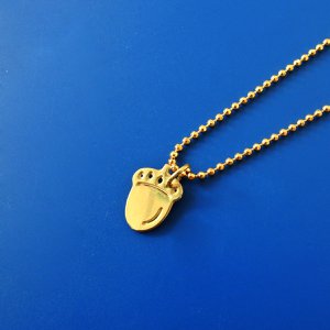 Acorn golden necklace