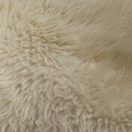 Echtes Schaffell | Naturweiß/Creme | 85x45cm