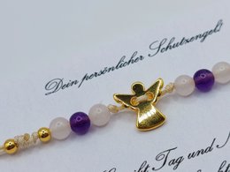 Bracciale Guardian Gemstone con Macramè