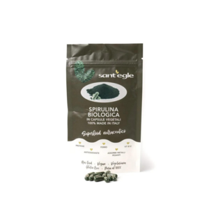 Organic Spirulina capsules, 200 pcs of 500mg