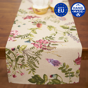 Tischläufer, Poly-Baumwoll-Mischung, bedruckt | Botanico