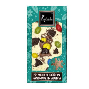 Premium white chocolate Easter bunny