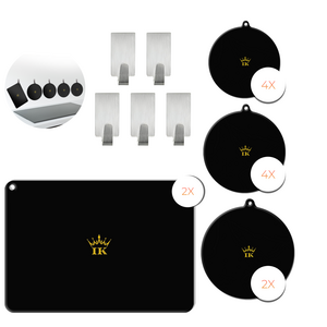 Induction protectors - black, premium quality