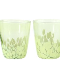 KAN MET GLAZEN SPLASH SET VAN 5 STUKS (HOFF6995)