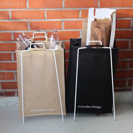 TURKU XL -recycling holder white