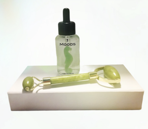 Schoonheidsset Botanisch serum en edelsteenroller