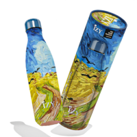 Izy Thermos Flasche - Wheatfield - Van Gogh - 500 ml to -go isolierte Wasserflaschen