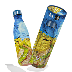 IZY Thermos Bottle - Wheatfield - Van Gogh - 500ML To-Go Insulated Water Bottles