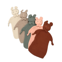 Honey tetra knuffellap konijn 27x15cm