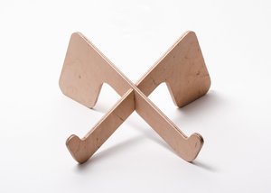 Laptop Stand — Portable and wooden