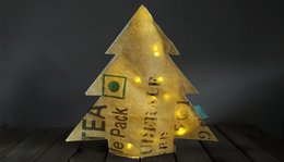 Flaske vase jul
