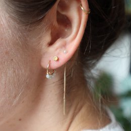Ohrstecker Opal